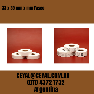 33 x 39 mm x mm Fasco