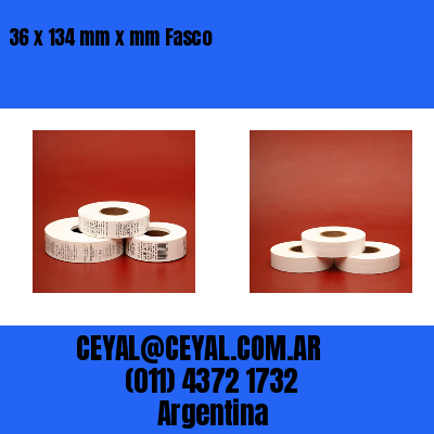 36 x 134 mm x mm Fasco