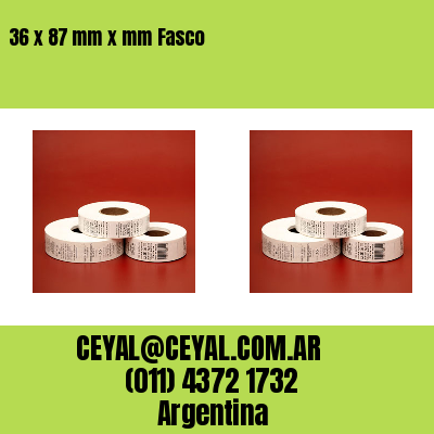 36 x 87 mm x mm Fasco