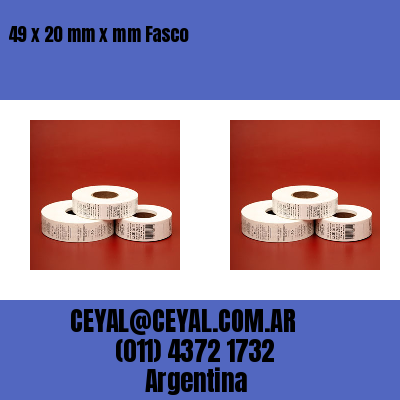 49 x 20 mm x mm Fasco
