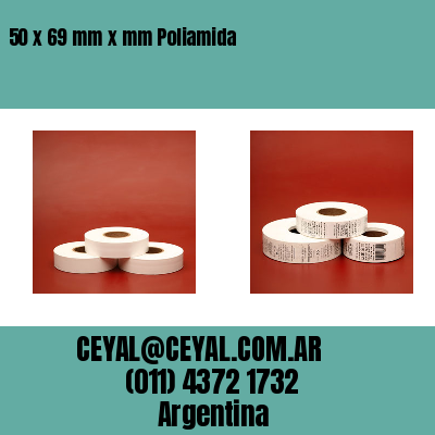 50 x 69 mm x mm Poliamida