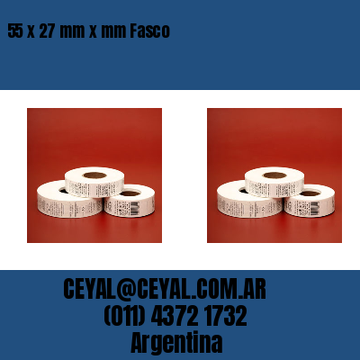 55 x 27 mm x mm Fasco