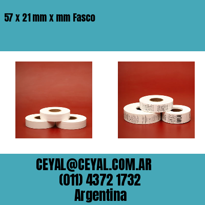 57 x 21 mm x mm Fasco