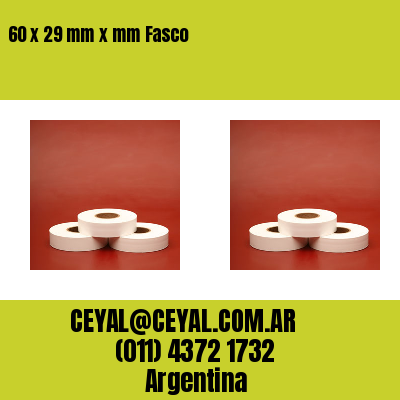 60 x 29 mm x mm Fasco