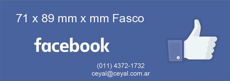 71 x 89 mm x mm Fasco