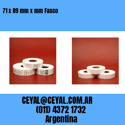 71 x 89 mm x mm Fasco