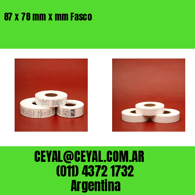 87 x 78 mm x mm Fasco
