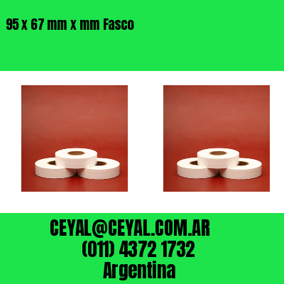 95 x 67 mm x mm Fasco