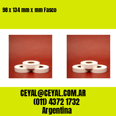 98 x 134 mm x mm Fasco