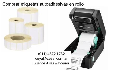 Comprar etiquetas autoadhesivas en rollo