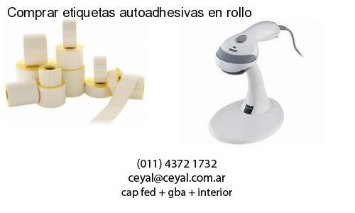 Comprar etiquetas autoadhesivas en rollo