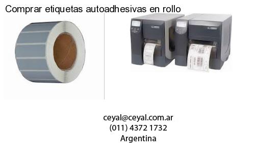 Comprar etiquetas autoadhesivas en rollo