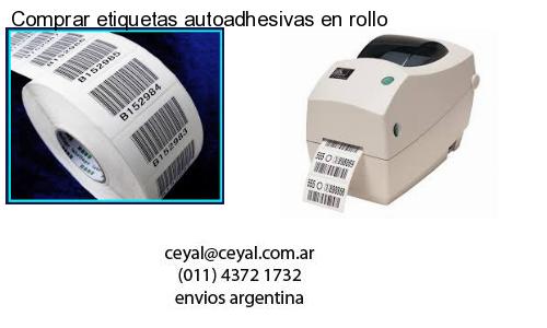Comprar etiquetas autoadhesivas en rollo