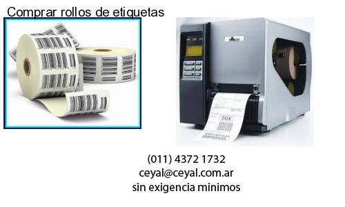 Comprar rollos de etiquetas