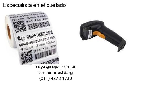 Especialista en etiquetado