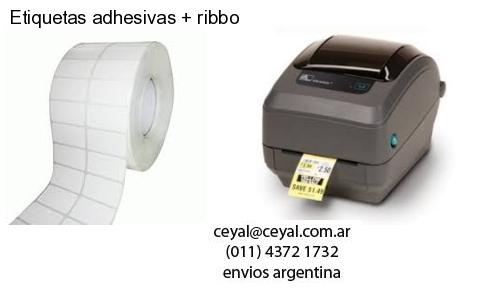 Etiquetas adhesivas   ribbo