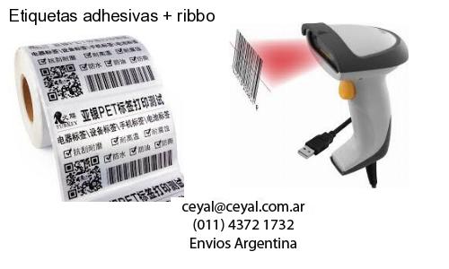 Etiquetas adhesivas   ribbo