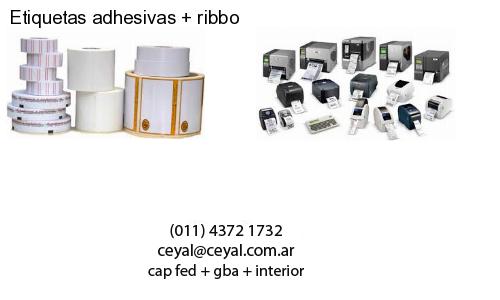 Etiquetas adhesivas   ribbo