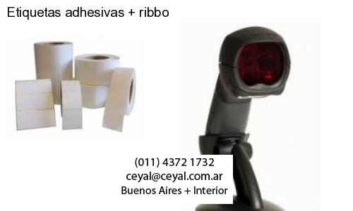 Etiquetas adhesivas   ribbo