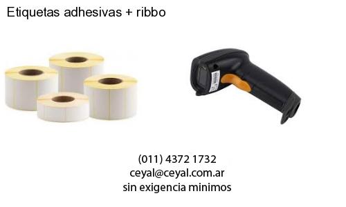 Etiquetas adhesivas   ribbo