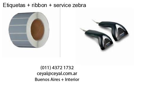 Etiquetas   ribbon   service zebra