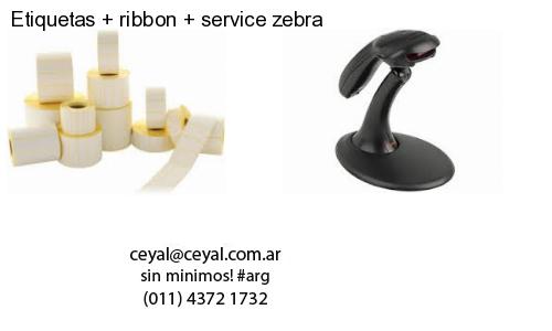 Etiquetas   ribbon   service zebra