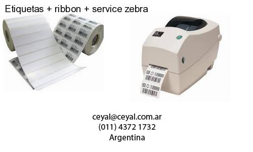 Etiquetas   ribbon   service zebra