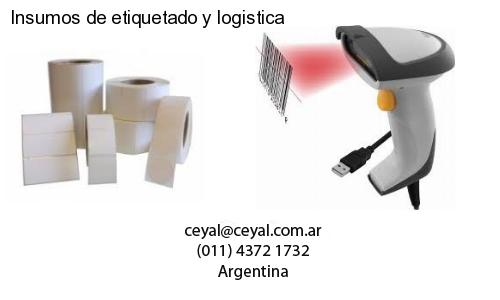 Insumos de etiquetado y logistica
