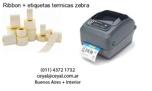 Ribbon   etiquetas termicas zebra