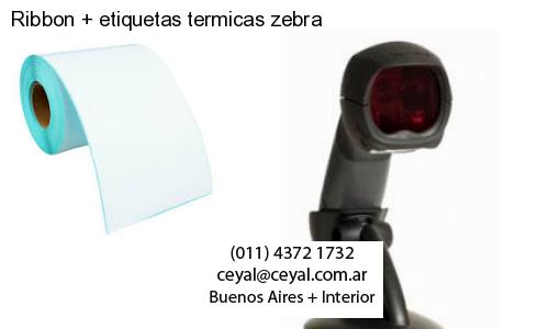 Ribbon etiquetas termicas zebra