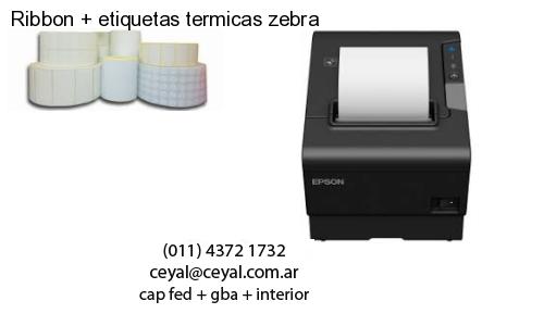 Ribbon   etiquetas termicas zebra