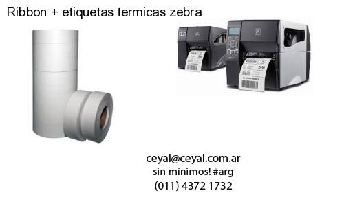 Ribbon   etiquetas termicas zebra