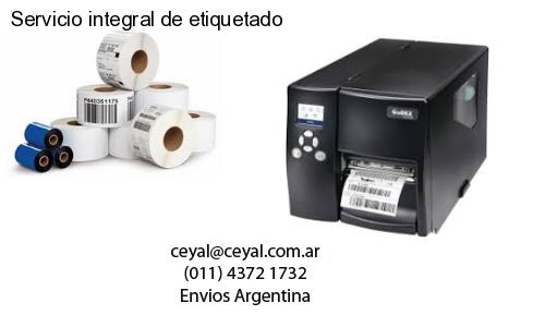 Servicio integral de etiquetado