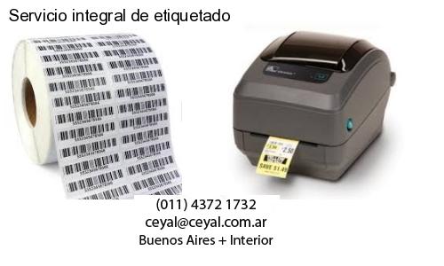Servicio integral de etiquetado