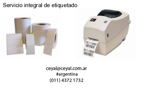Servicio integral de etiquetado