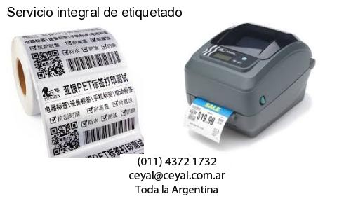 Servicio integral de etiquetado
