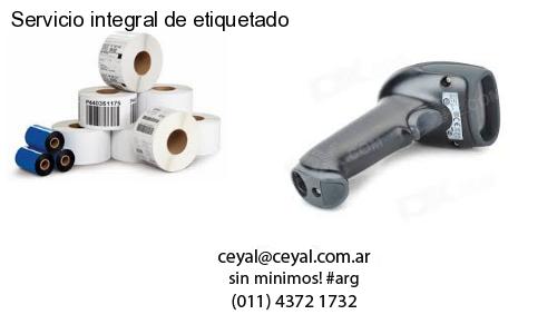 Servicio integral de etiquetado