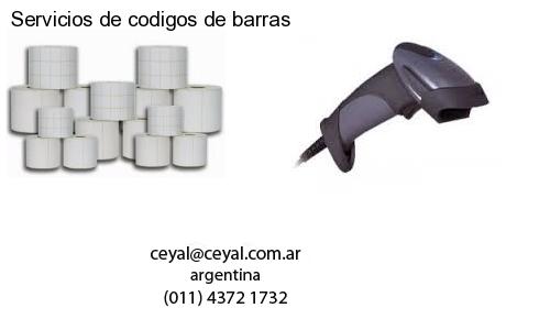 Servicios de codigos de barras