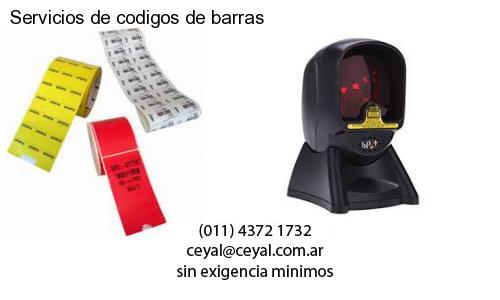 Servicios de codigos de barras
