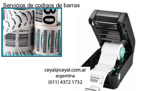 Servicios de codigos de barras