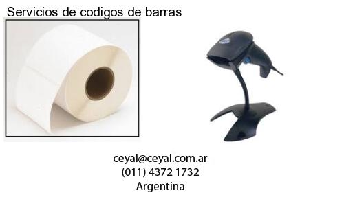 Servicios de codigos de barras