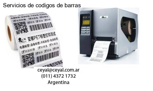 Servicios de codigos de barras
