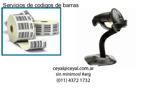 Servicios de codigos de barras