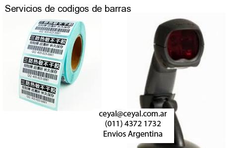Servicios de codigos de barras