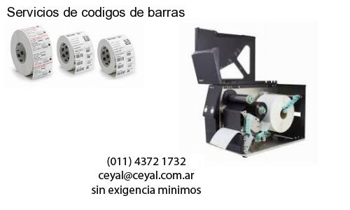 Servicios de codigos de barras