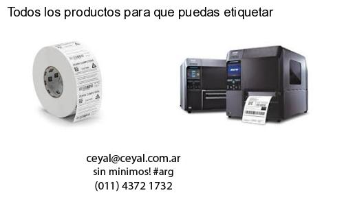 Todos los productos para que puedas etiquetar