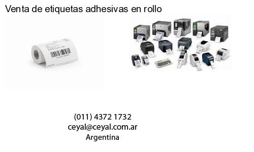 Venta de etiquetas adhesivas en rollo