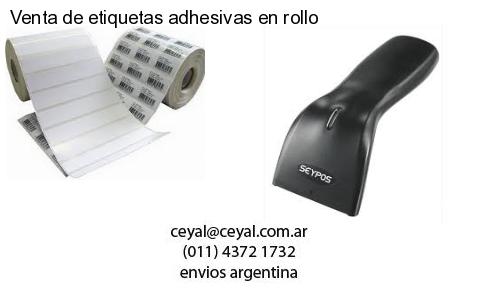 Venta de etiquetas adhesivas en rollo