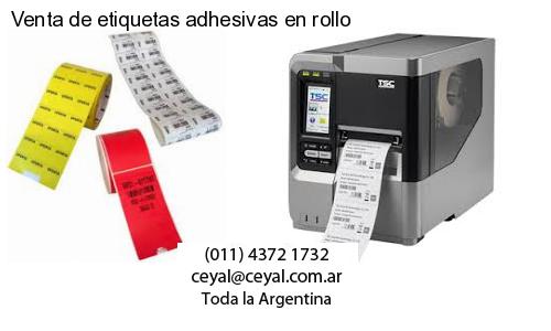 Venta de etiquetas adhesivas en rollo