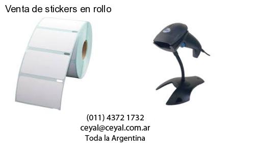 Venta de stickers en rollo